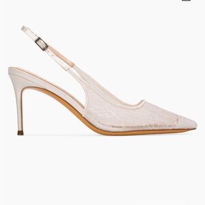 NWT! SOLD OUT! Black Suede Studio Marina Slingback Pump